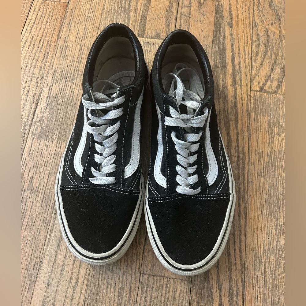 Used Lace Up Black Vans